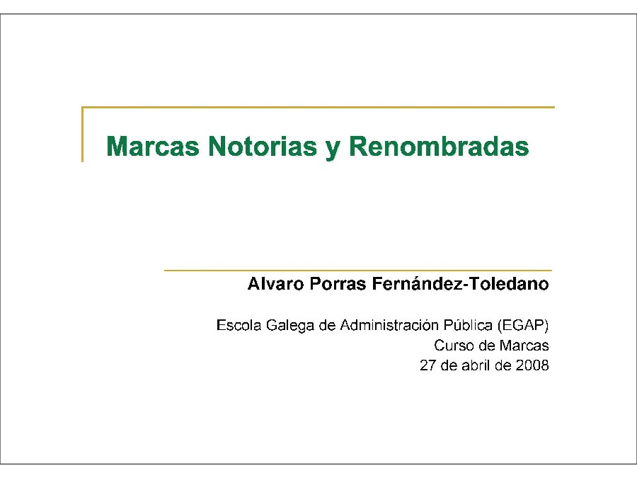 Presentación Álvaro Porras Fernández-Toledano, Avogado 